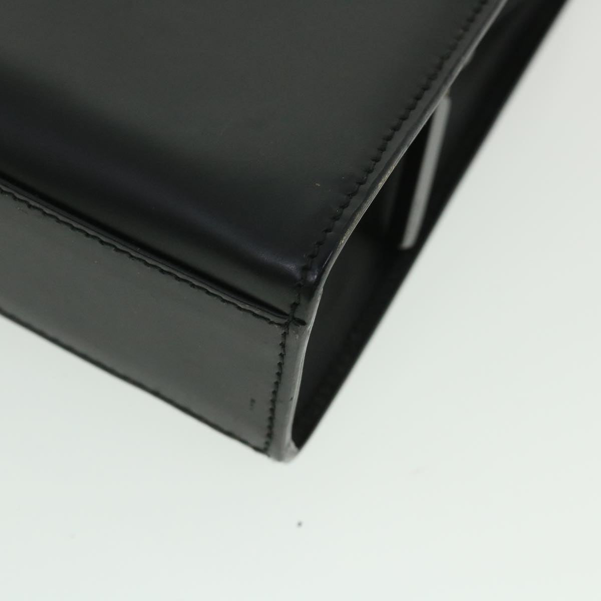 GUCCI Hand Bag Leather Black 000 0812 002058 bs8640