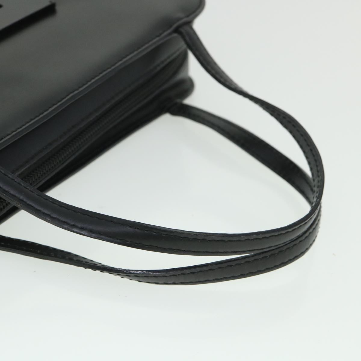 GUCCI Hand Bag Leather Black 000 0812 002058 bs8640