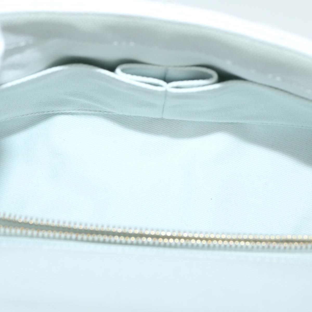 CHANEL Matelasse Chain Shoulder Hand Bag Caviar Skin 2way White CC bs910A