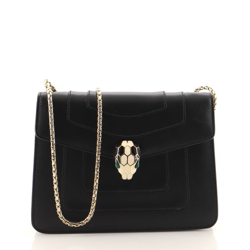 BVLGARI Serpenti Forever Square Crossbody Bag