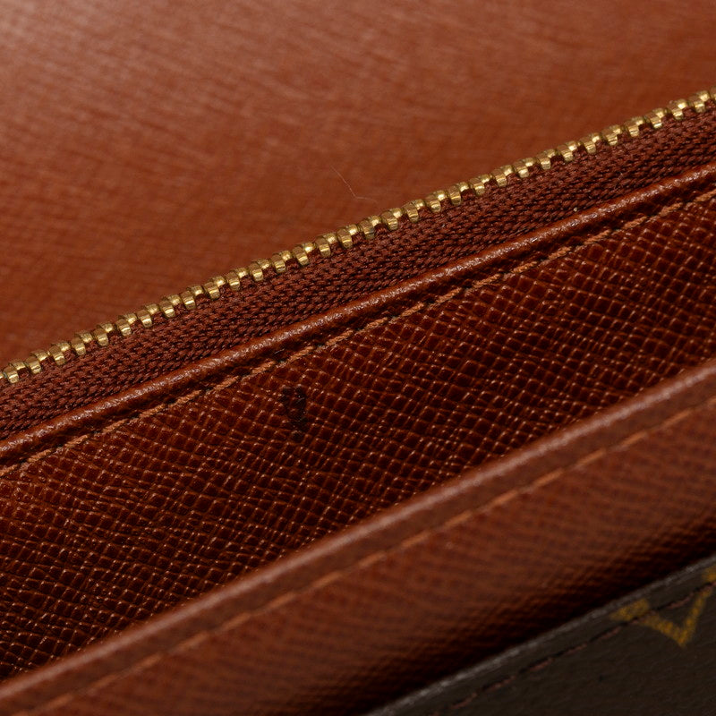 Louis Vuitton Monogram M61735 Coin Case PVC/Leather Brown