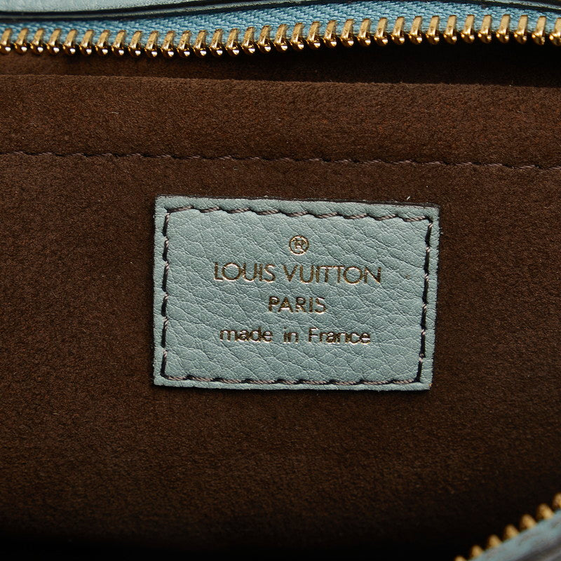 Louis Vuitton Monogram Machina Runner PM Handbag M93442 Blue Shell Pants Ladies LOUIS VUITTON
