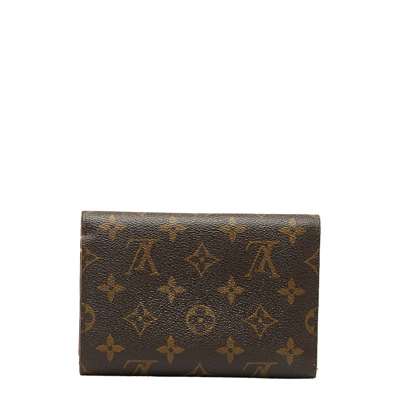 Louis Vuitton Monogram Portraits M61202 Brown PVC Leather  Louis Vuitton Long Wallet