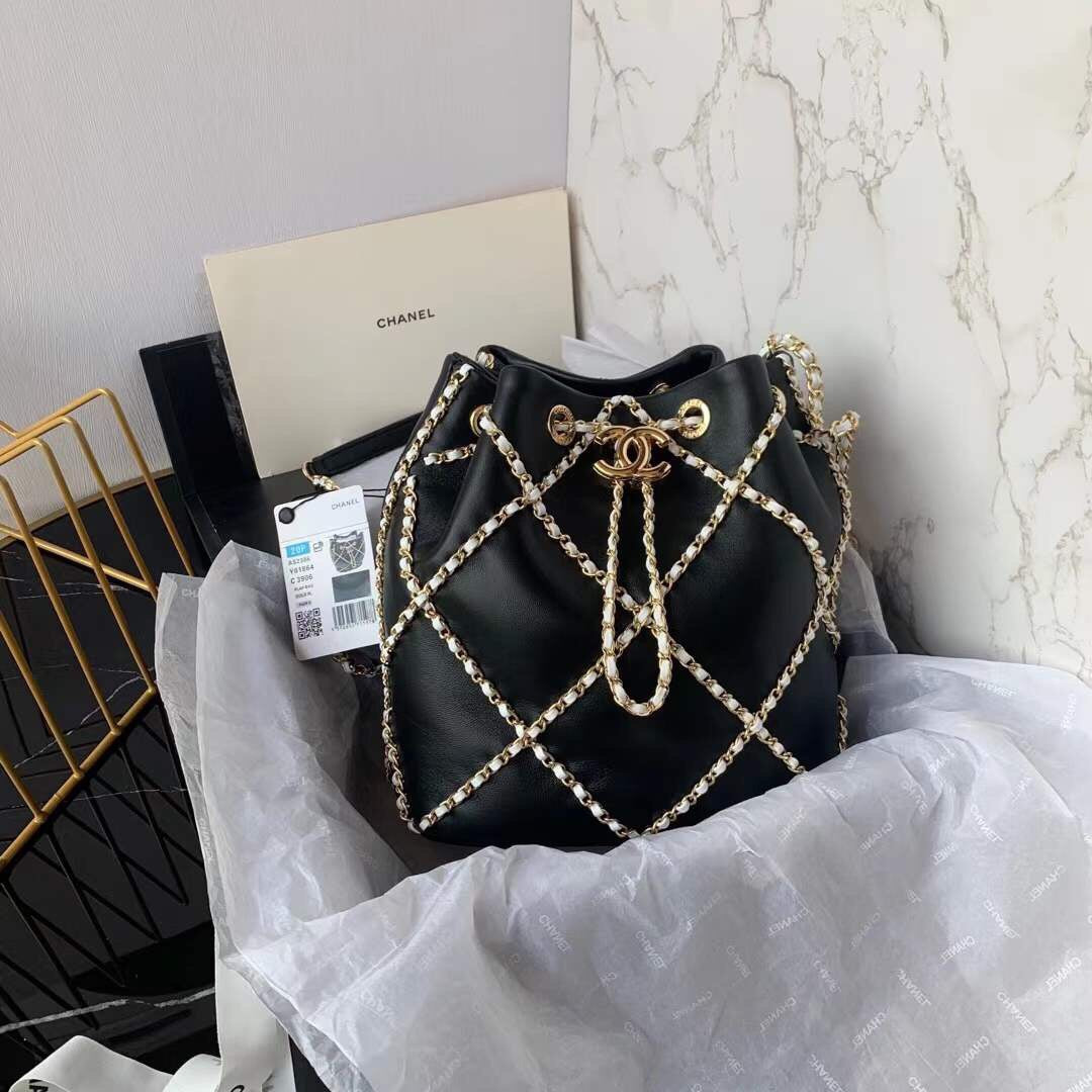 CHL 21 Handbag Black For Women Bags 8.6in/22cm
