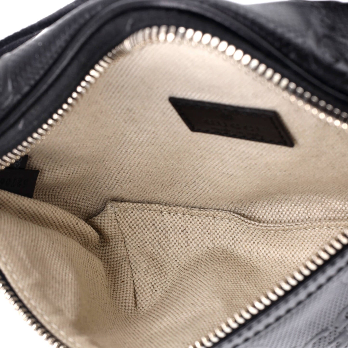 Belt Bag GG Embossed Perforated Leather Small