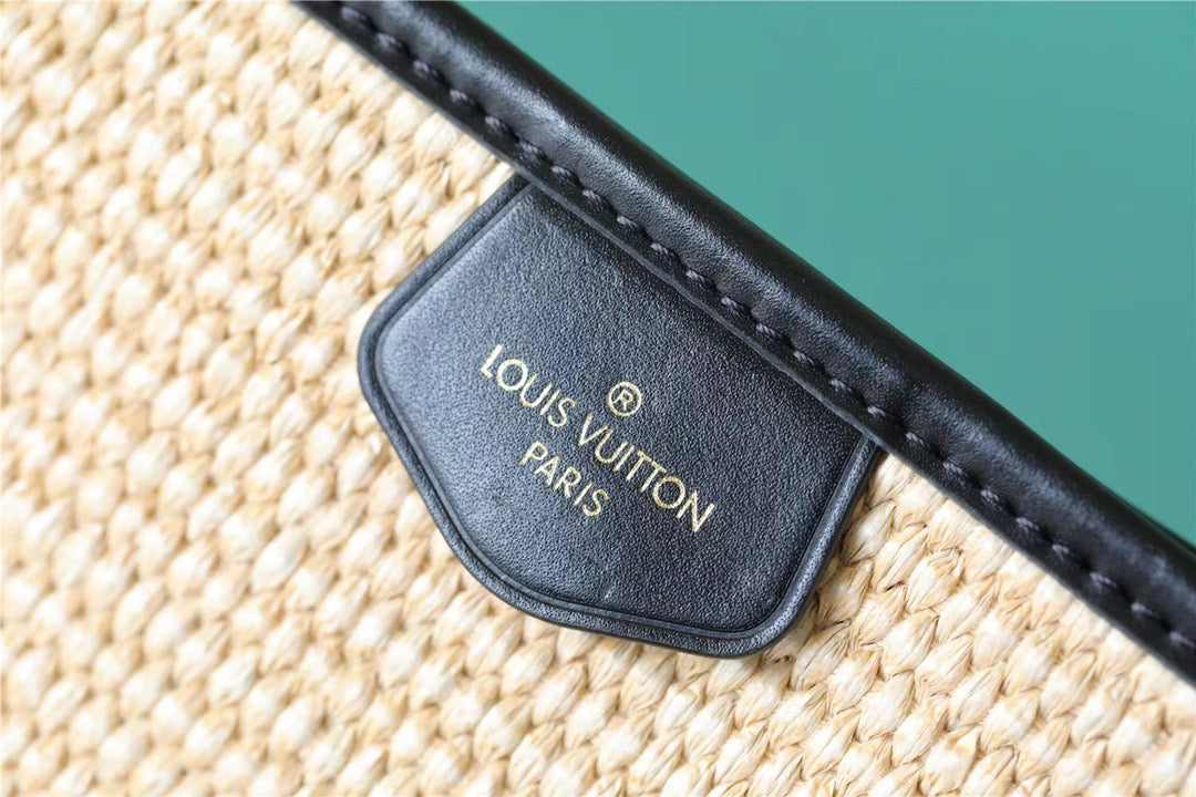 LVÃ‚Â Saint Jacques Raffia Black For Women,  Shoulder And Crossbody Bags 22.4in/57cm LV M59808