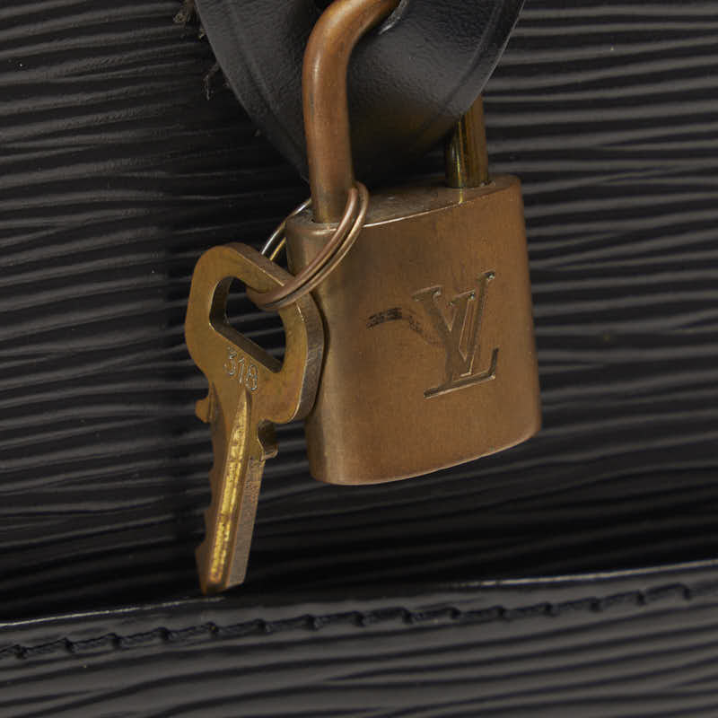 Louis Vuitton Epic Speed 30 Bag Boston Bag M59022 Noir Black Leather Lady Louis Vuitton