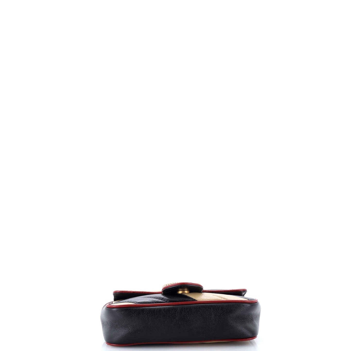 GG Marmont Flap Bag Diagonal Quilted Leather Super Mini