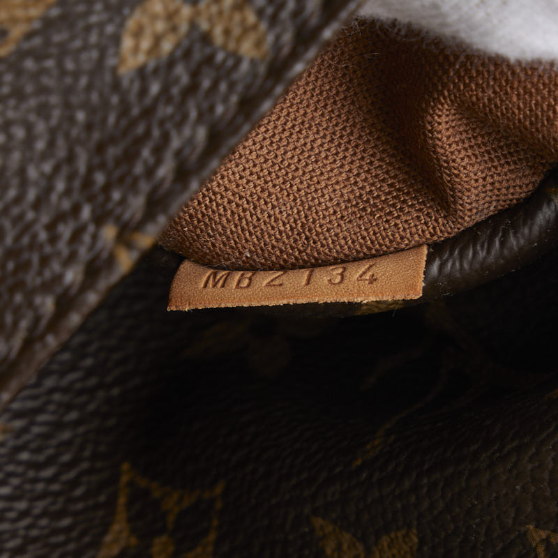 Louis Vuitton Monogram M41016  Bag PVC/Leather Brown