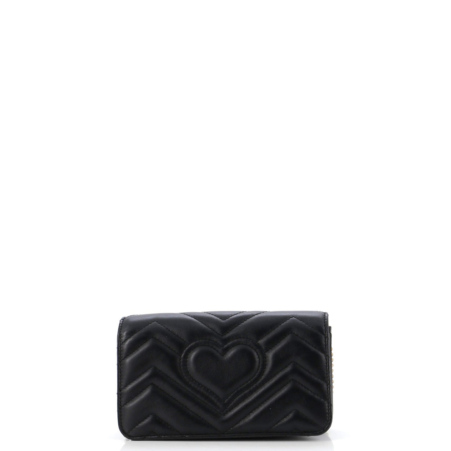 GG Marmont Chain Flap Bag Matelasse Leather Mini