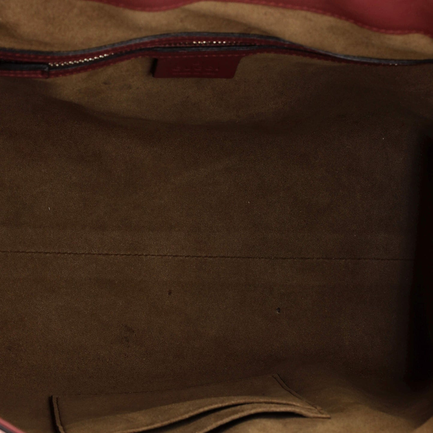 Signature Fold Over Tote Blooms Print GG Coated Canvas Medium