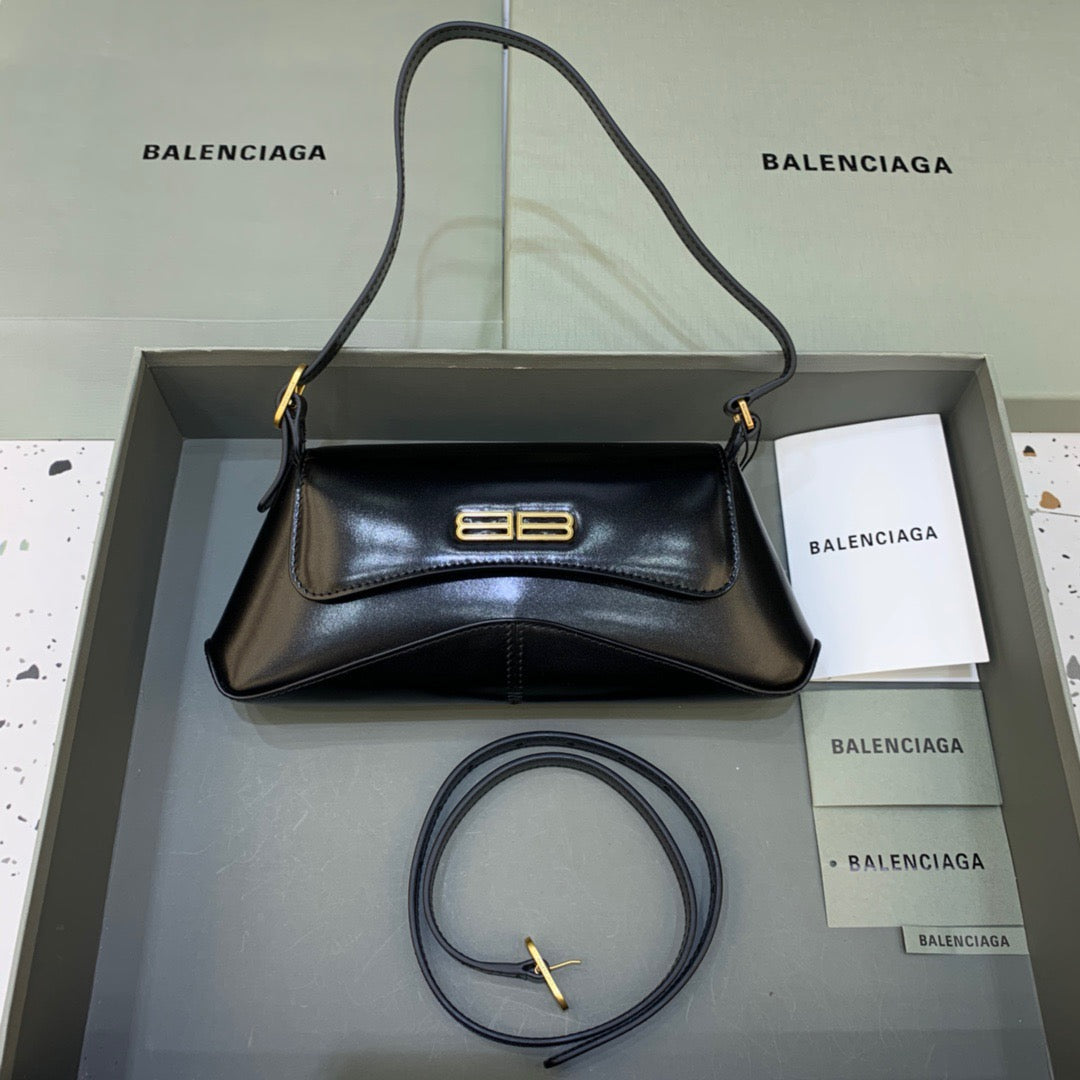 Balen XX Small GlamIap Bag Box Black, For Women,  Bags 10.6in/27cm 695645210961000