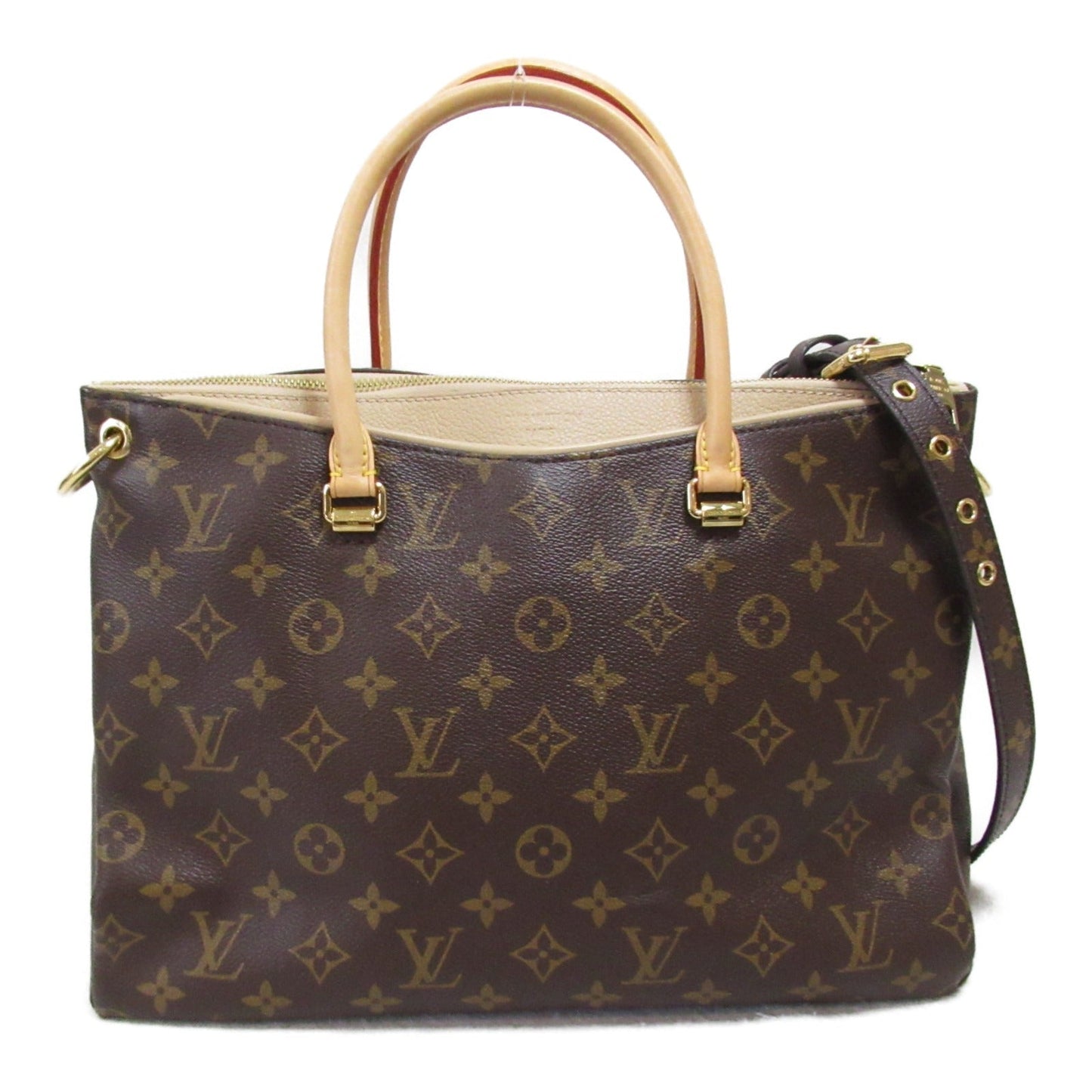 Louis Vuitton Parlas 2w  Bag Tote Bag PVC Coated Canvas Monogram  Brown M44079