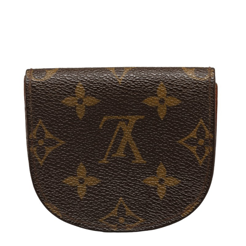 Louis Vuitton Monogram M61970 Coin Case PVC/Leather Brown