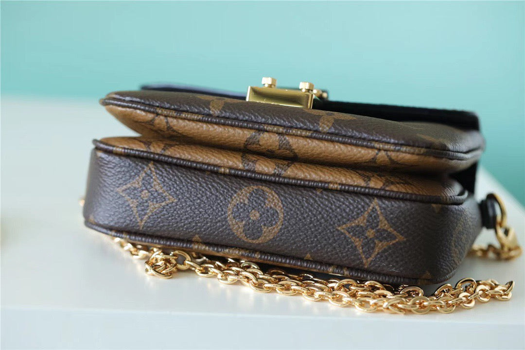 LV Micro Metis Monogram Canvas For Women, WomenÃ¢â‚¬â„¢s Handbags, Shoulder And Crossbody Bags 5.5in/14cm LV M81267