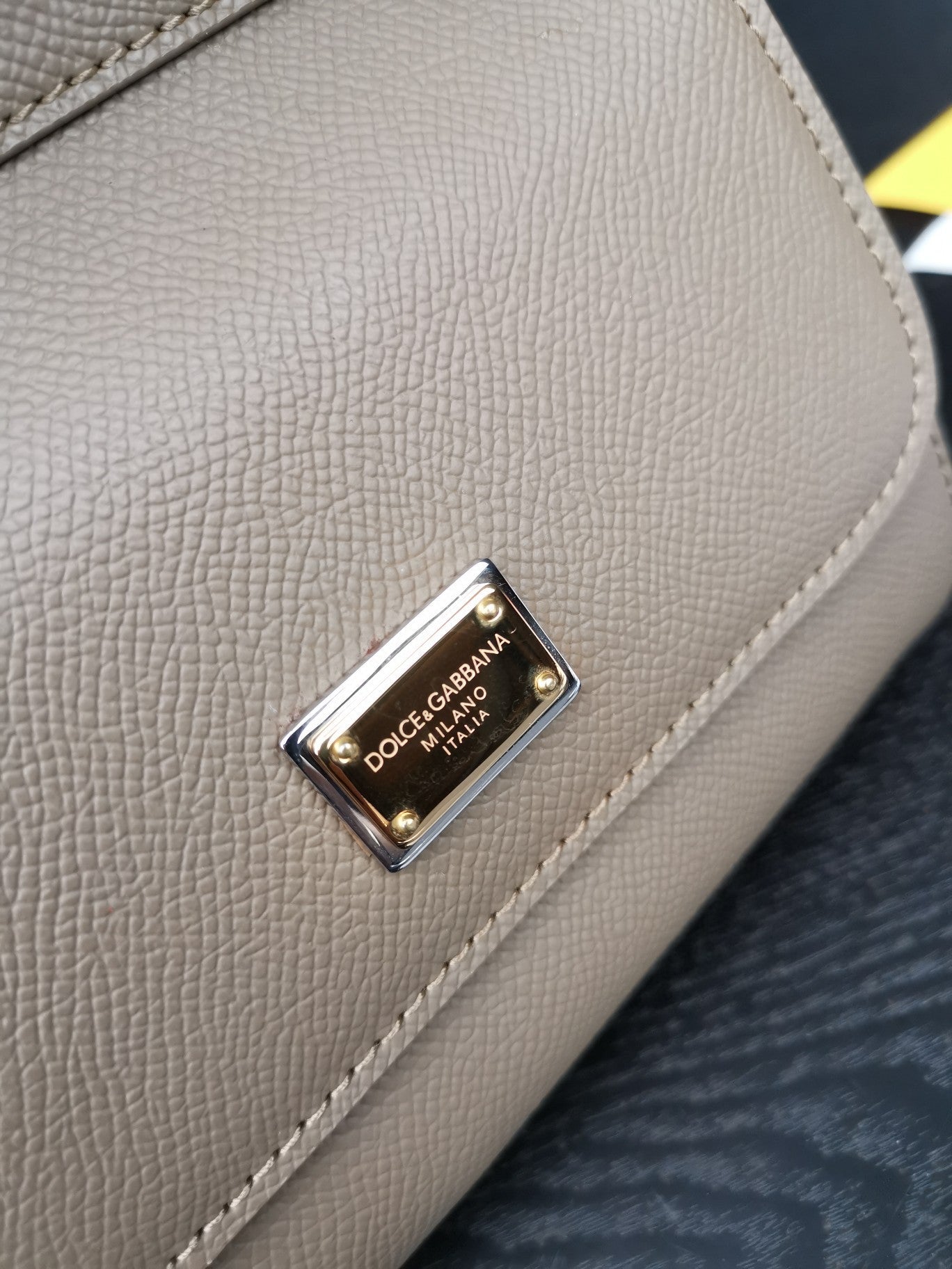 GLAMI Small Sicily Bag In Dauphine Beige For Women 7.5in/19cm GLAMI