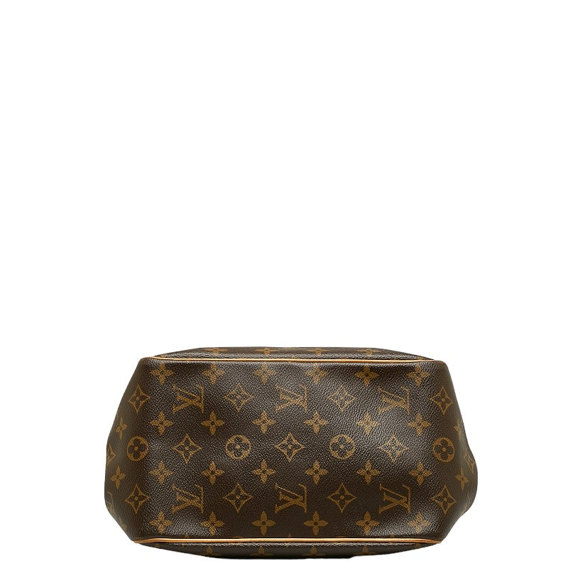 Louis Vuitton Monogram Batignol Handbag M51156 Brown PVC Leather  Louis Vuitton