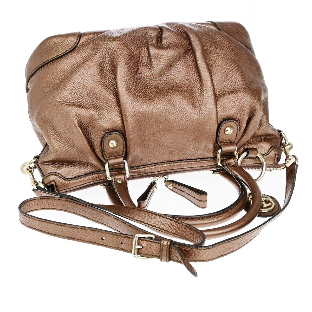 Gucci Sukey  Leather Shoulder Bag ()