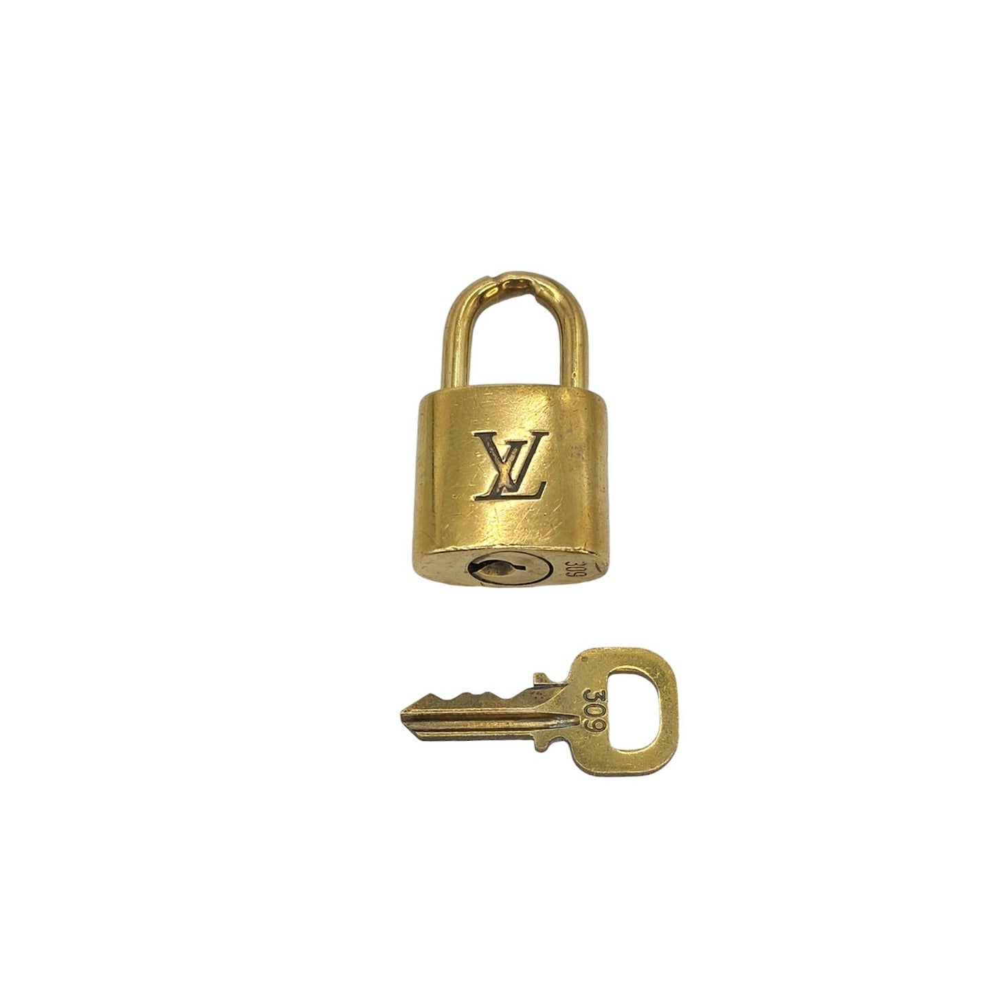 Louis Vuitton LV Padlock & Key #309