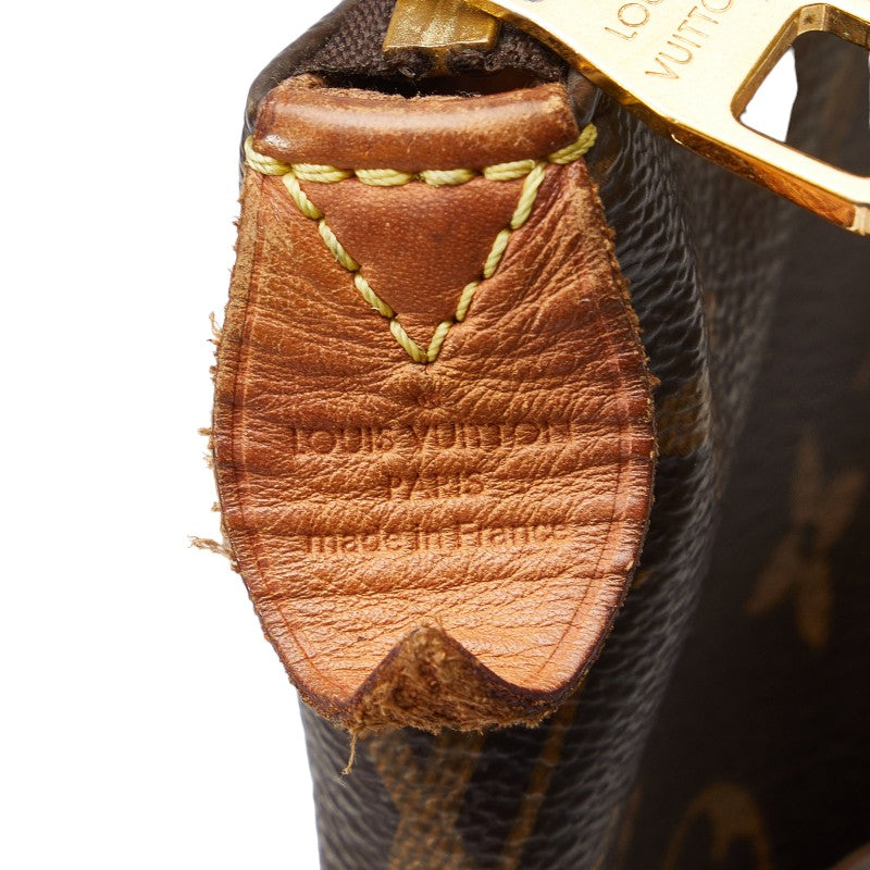 Louis Vuitton Monogram M41016  Bag PVC/Leather Brown