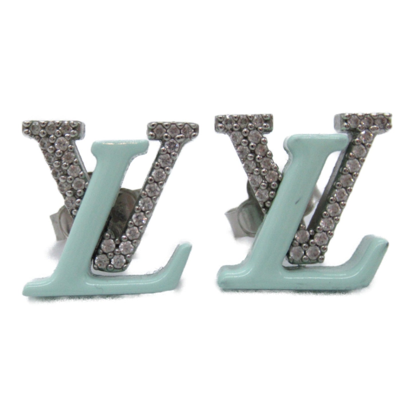 Louis Vuitton Louis Vuitton Logo Pias Jewelry GP   Blue MO1137