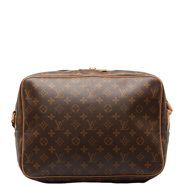 Louis Vuitton Monogram Reporter GM Shoulder Bag M45252 Brown PVC Leather  Louis Vuitton