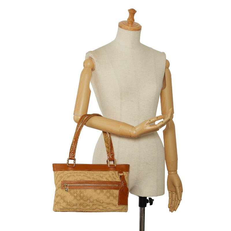 Louis Vuitton Monogram Mini Lucy UPM Shoulder Bag M92684 Beige Canvas Leather  Louis Vuitton