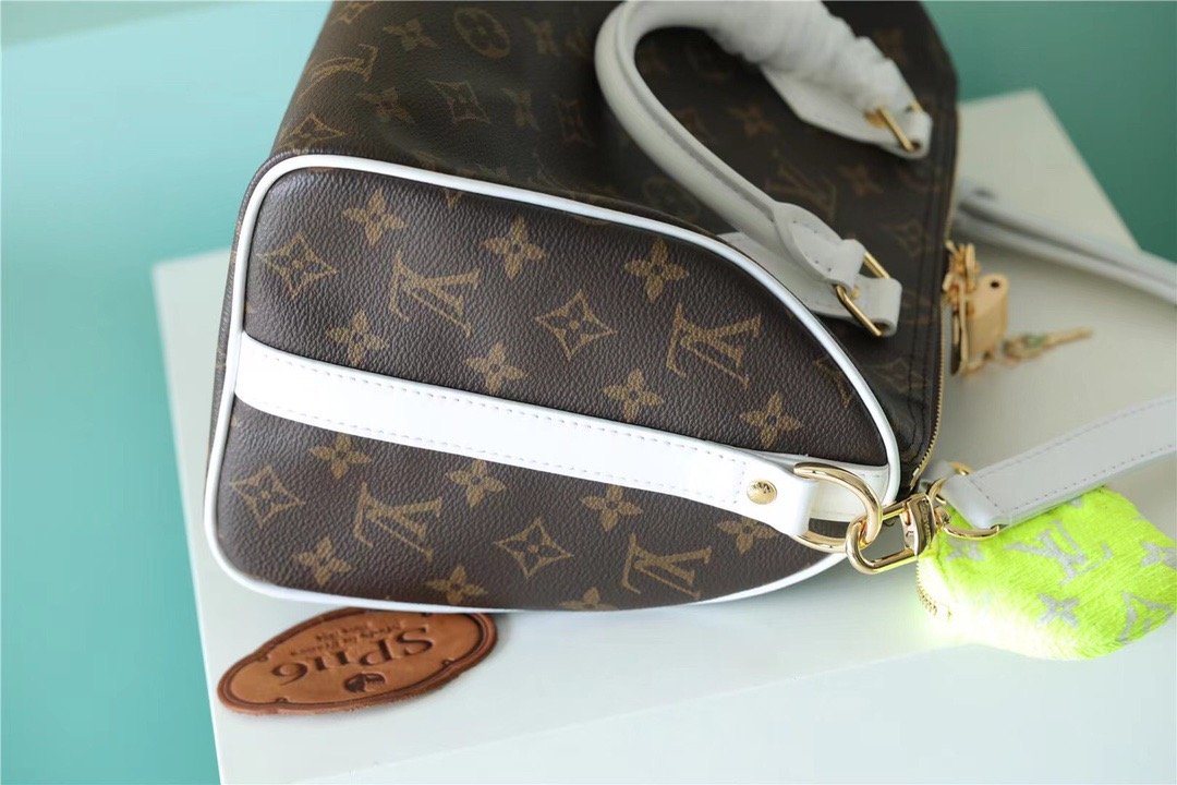 LV Speedy BandouliÃƒÂ¨re Bag 25 Classic Monogram Canvas For Women Brown 9.8in/25cm LV M20754