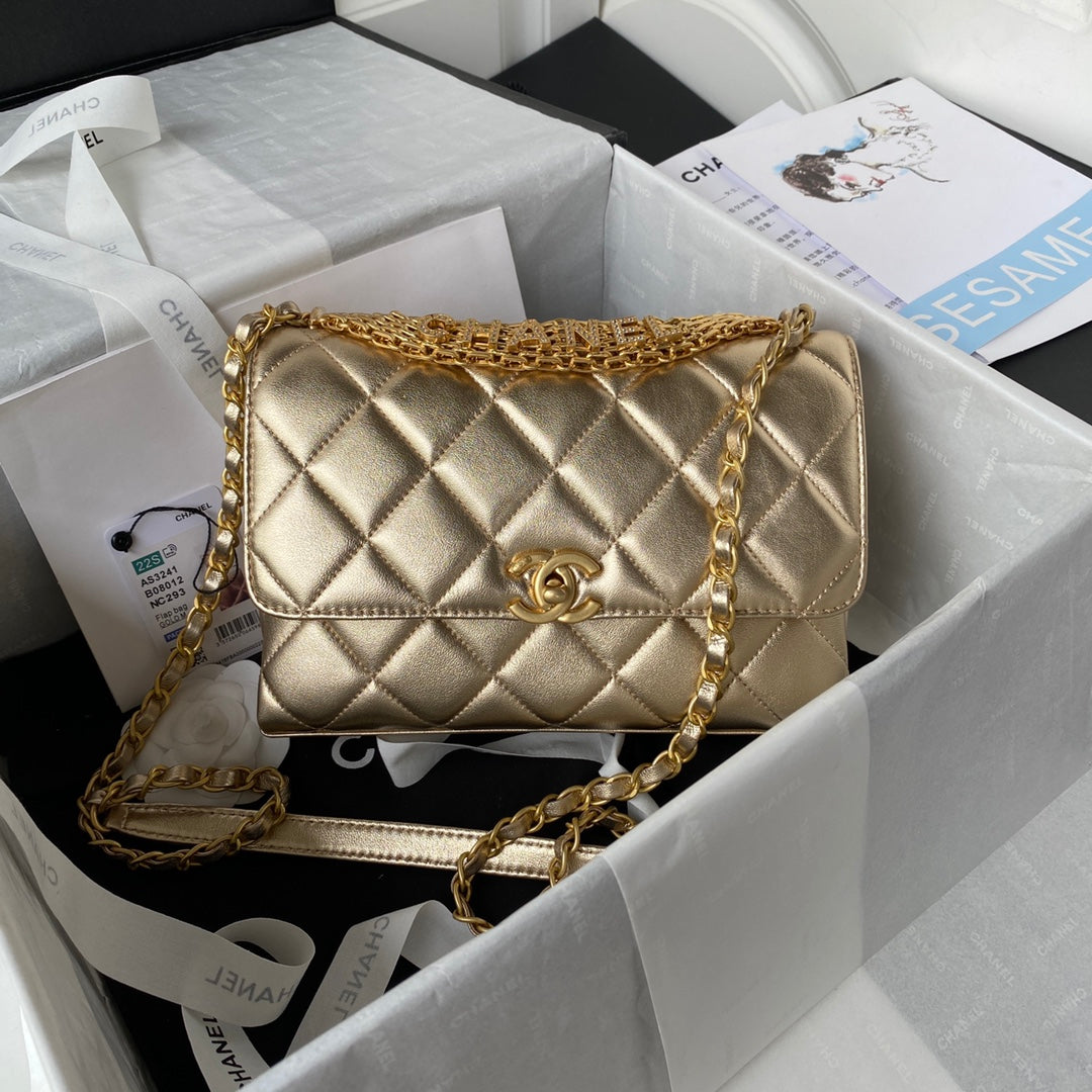 CHLGlamIap Bag Small Gold Bag For Women 15cm/6in