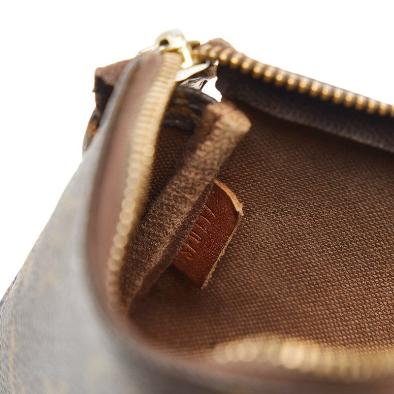 Louis Vuitton Monogram M58009  PVC/Leather Brown Ladies and Gentlemen
