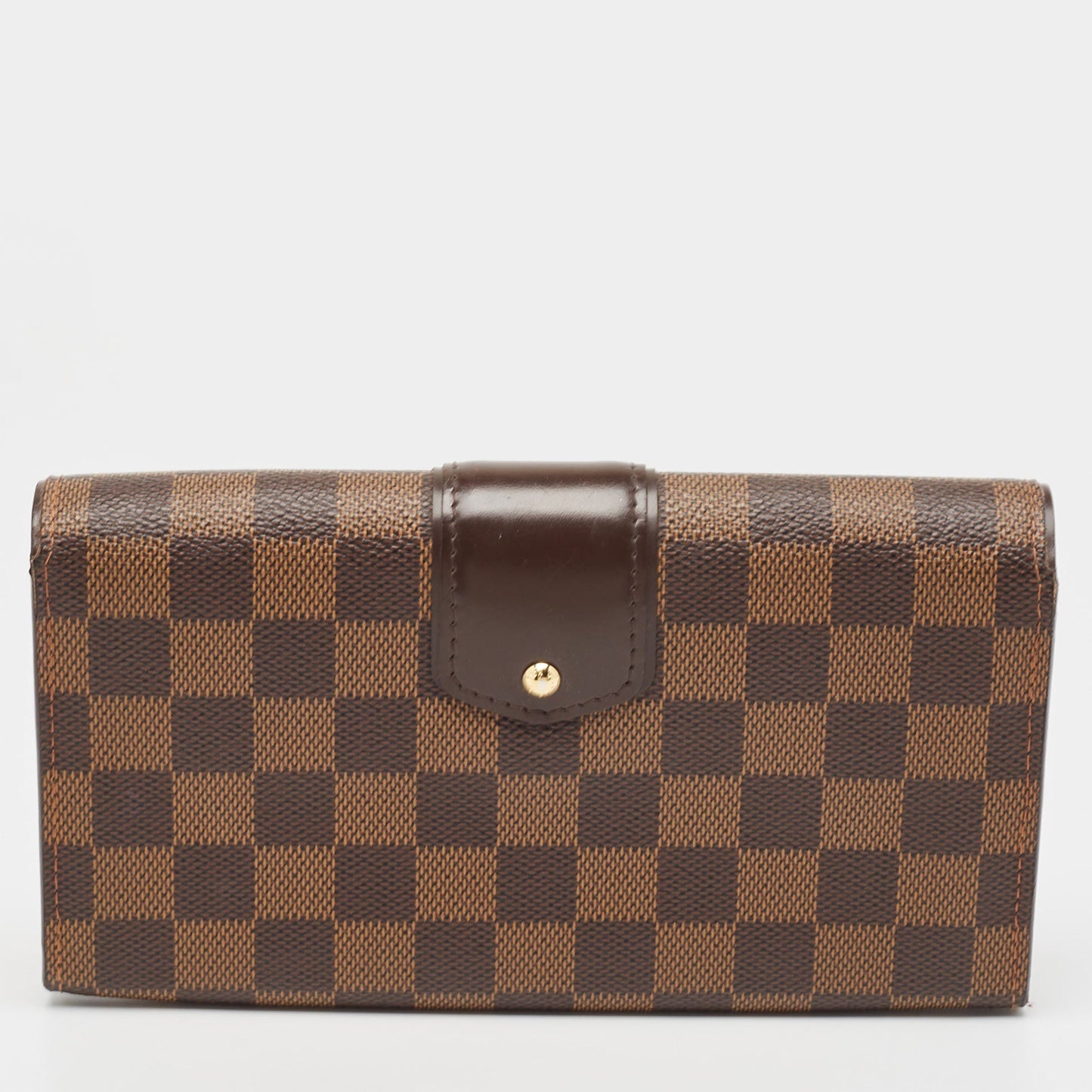 Louis Vuitton Damier Ebene Canvas Sistina Wallet