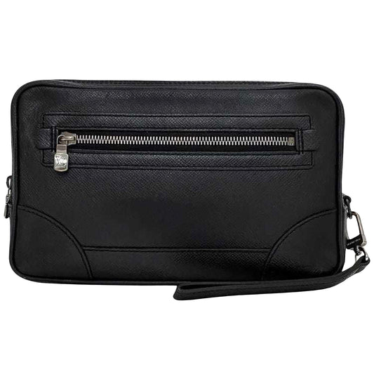 Louis Vuitton Pavel  Leather Clutch Bag
