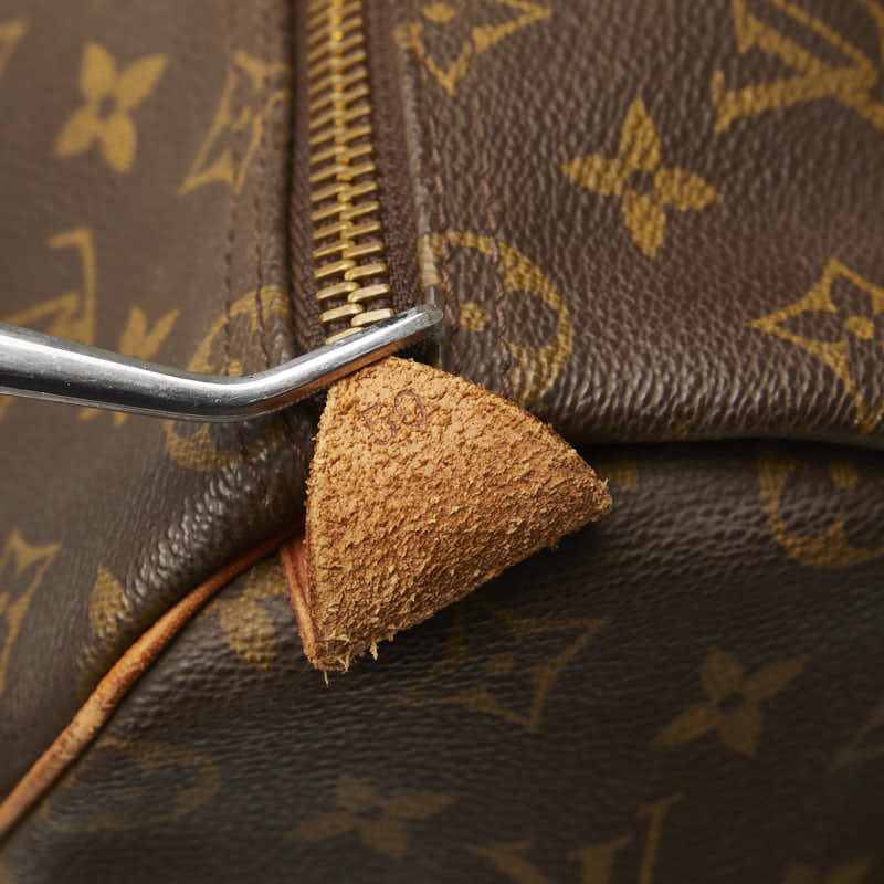 Louis Vuitton Monogram Keepall 50 Boston Bag Travel Bag M41426 Brown
