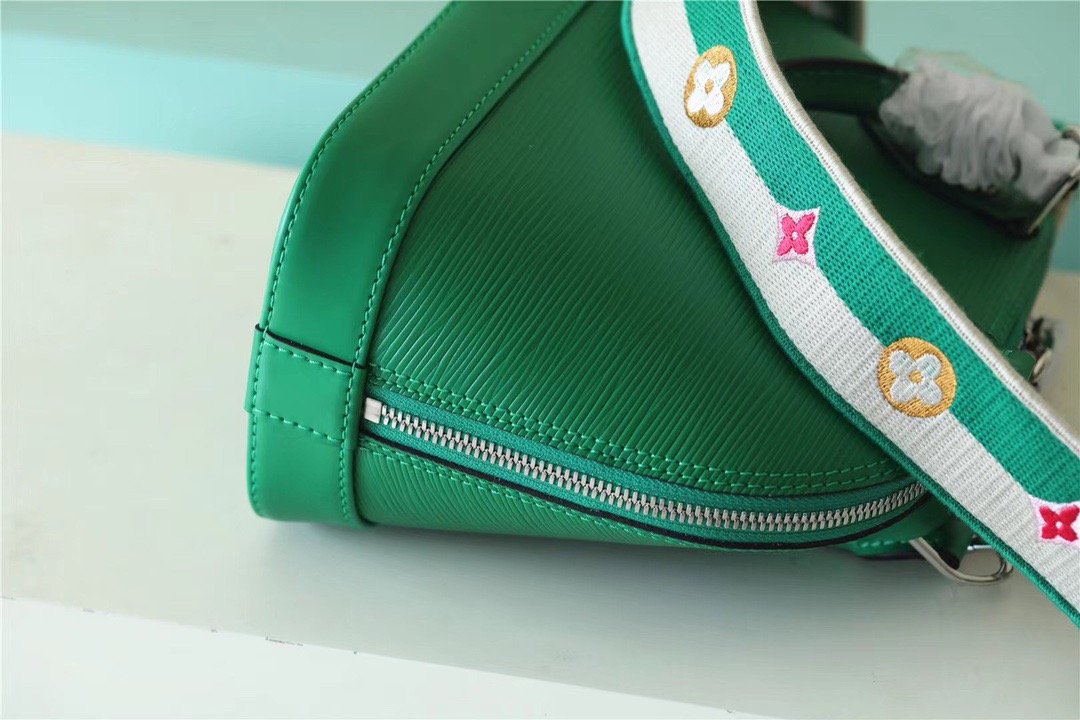LV Alma GLAMI Epi Green For Women,  Shoulder And Crossbody Bags 23.5cm/9.3in LV