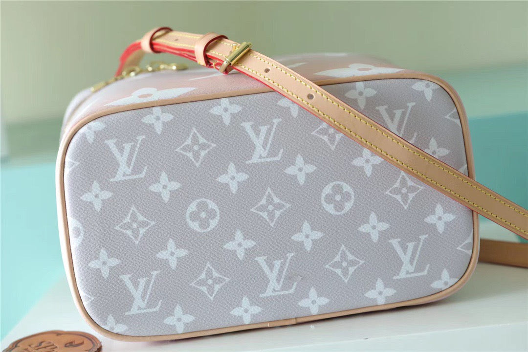 LV NiGLAMI GLAMI Monogram Light Pink For Women, WomenÃ¢â‚¬â„¢s Bags, Shoulder And Crossbody Bags 9.4in/24cm LV