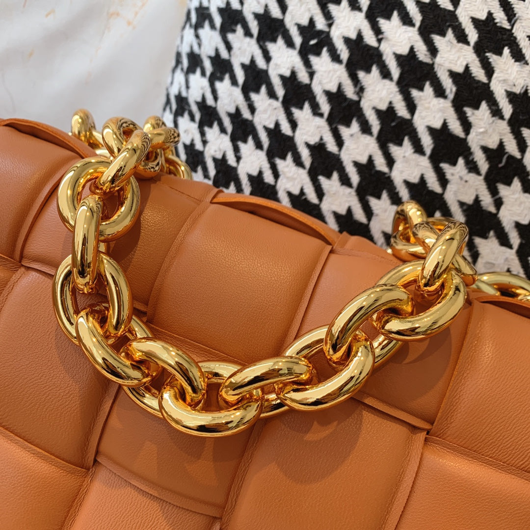 GLAMI Chain Cassette Brown, For Women, WomenÃ¢â‚¬â„¢s Bags 10.2in/26cm