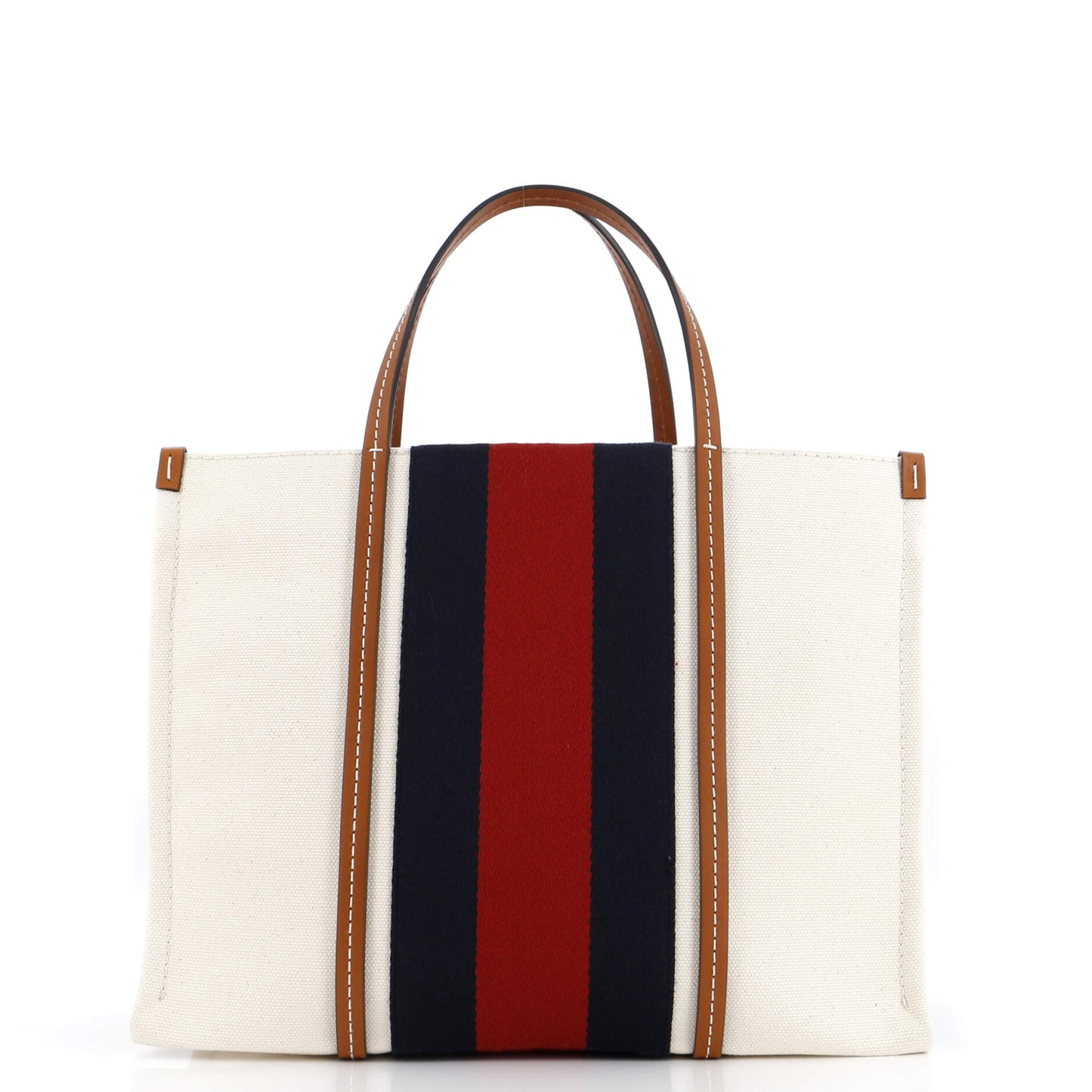 Interlocking G Web Tote Canvas Medium