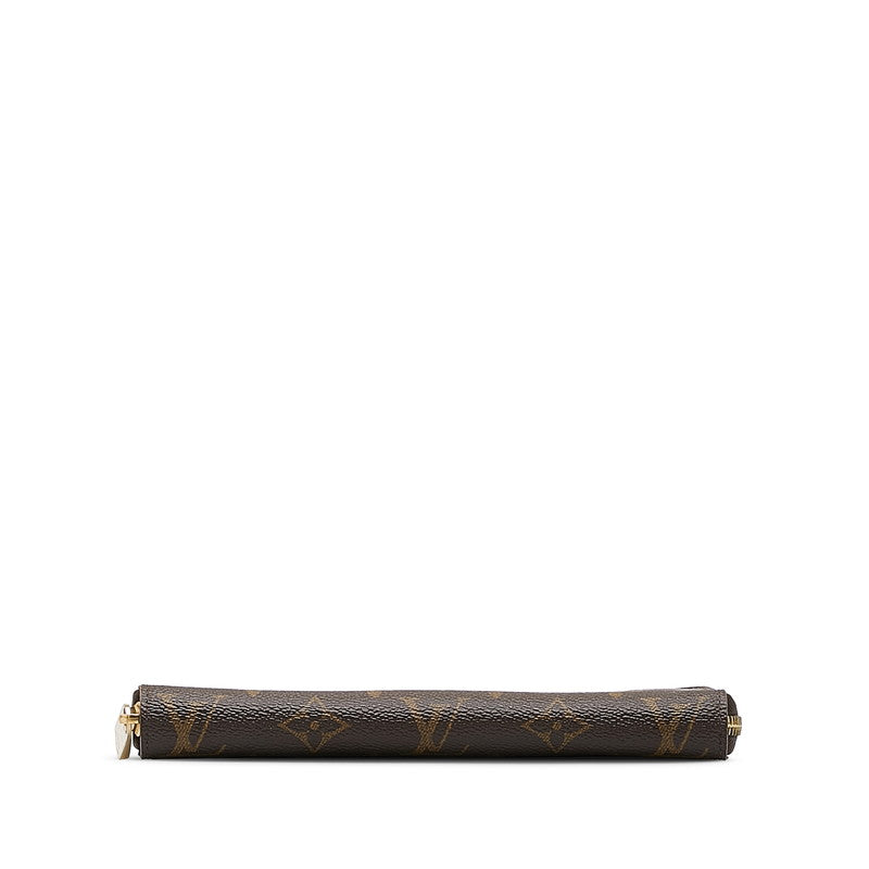 Louis Vuitton Monogram  Wallet Round  Long Wallet M41895 Brown PVC  Louis Vuitton