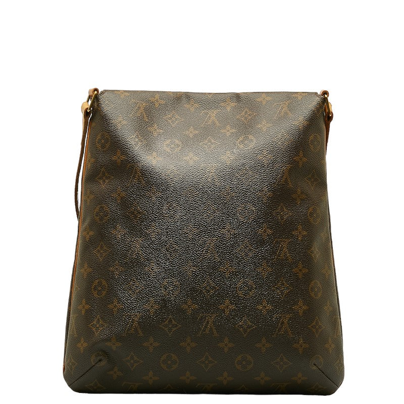Louis Vuitton Monogram M51256 Shoulder Bag PVC/Leather Brown