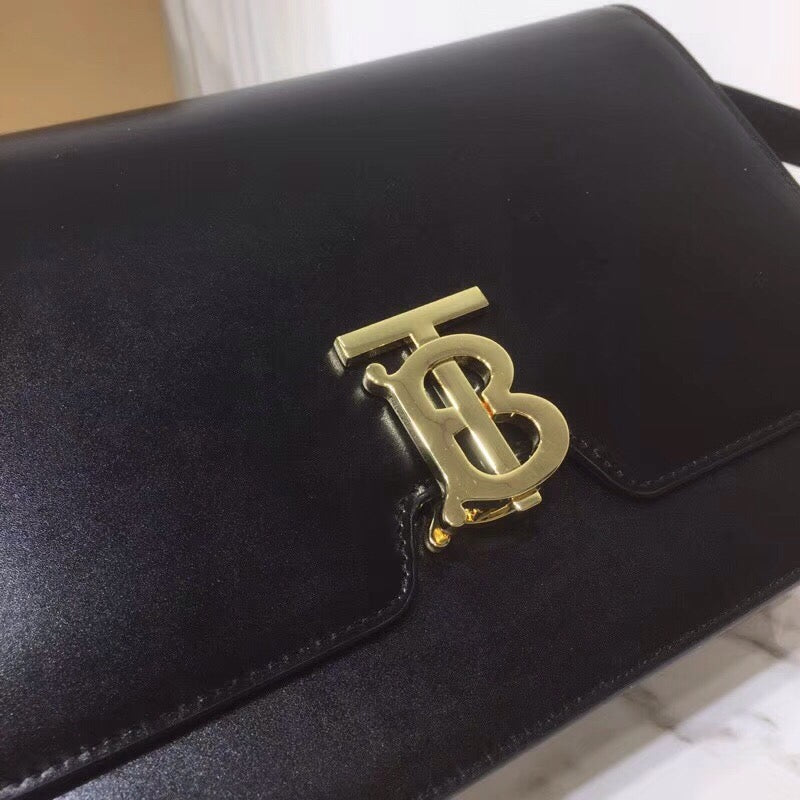 GLAMI Small TB Crossbody Bag Monogram Black For Women, Bags 8.3in/21cm 80514911