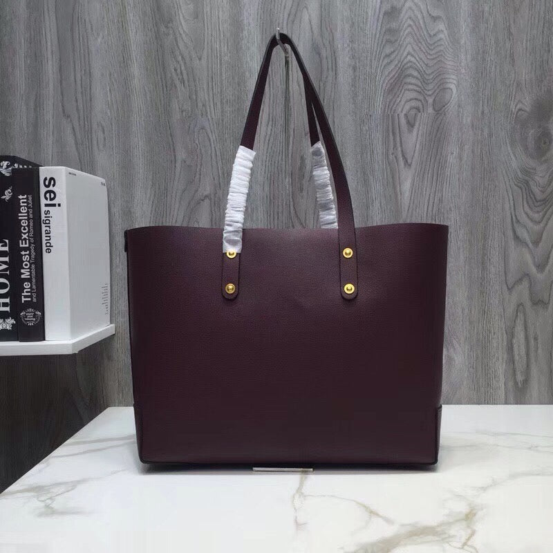 GLAMI Small Embossed Crest Tote Purple For Women, Bags 13.8in/35cm