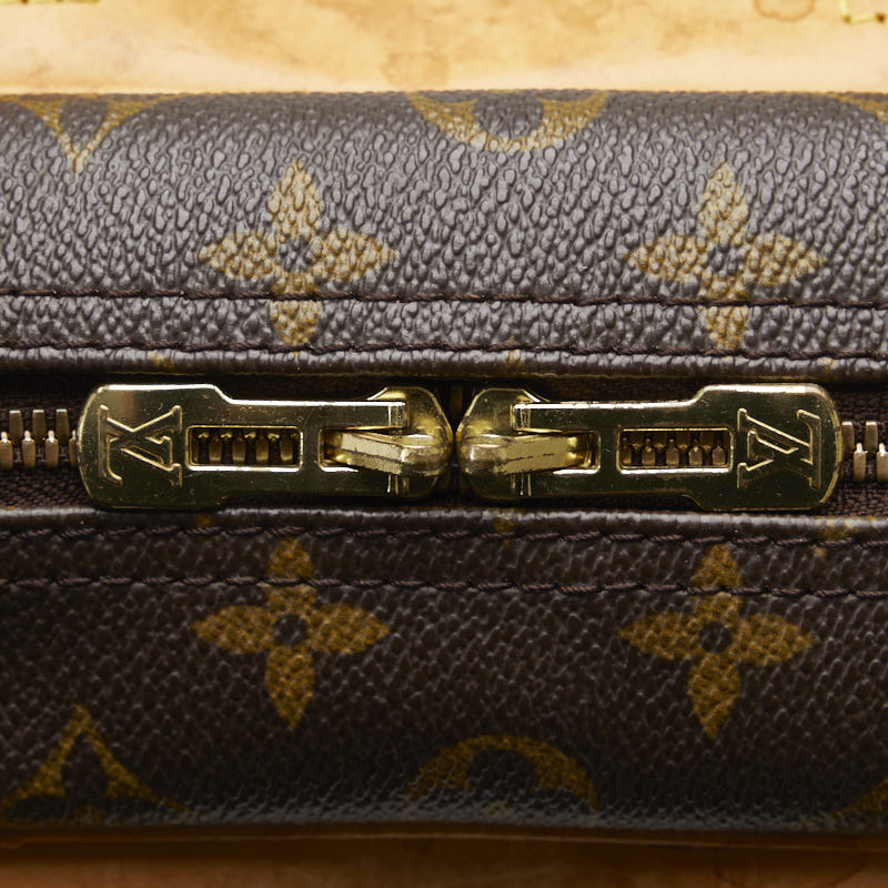 Louis Vuitton Monogram Doveil Handbag M47270 Brown PVC Leather  Louis Vuitton