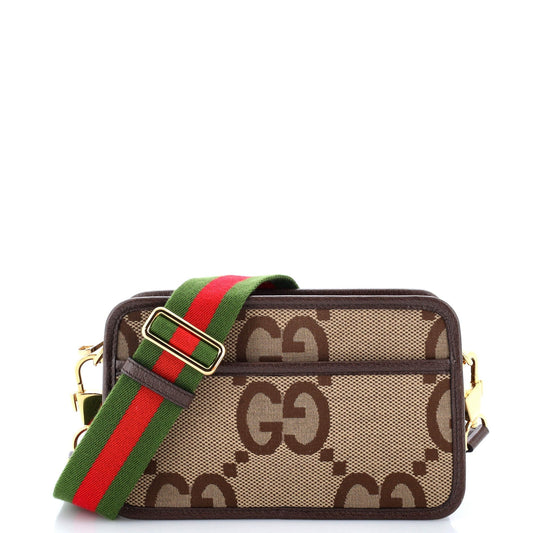 Camera Bag Jumbo GG Canvas Mini