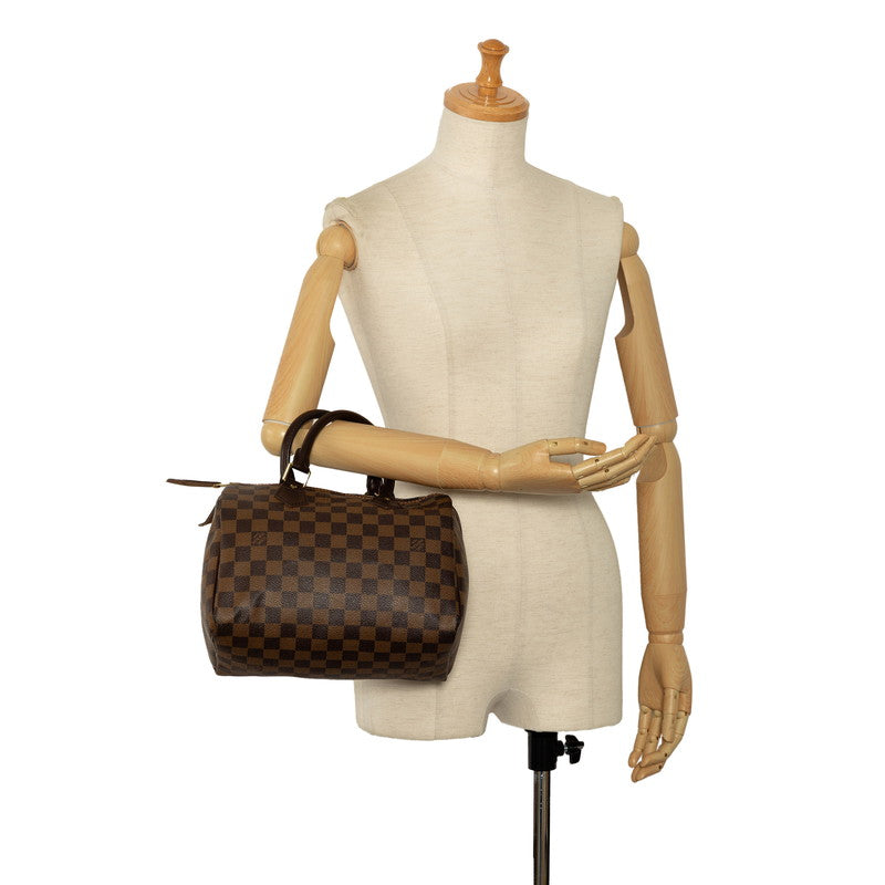 Louis Vuitton Louis Vuitton Damière N41365 PVC/Leather Handbags Evan Brown Ladies Market