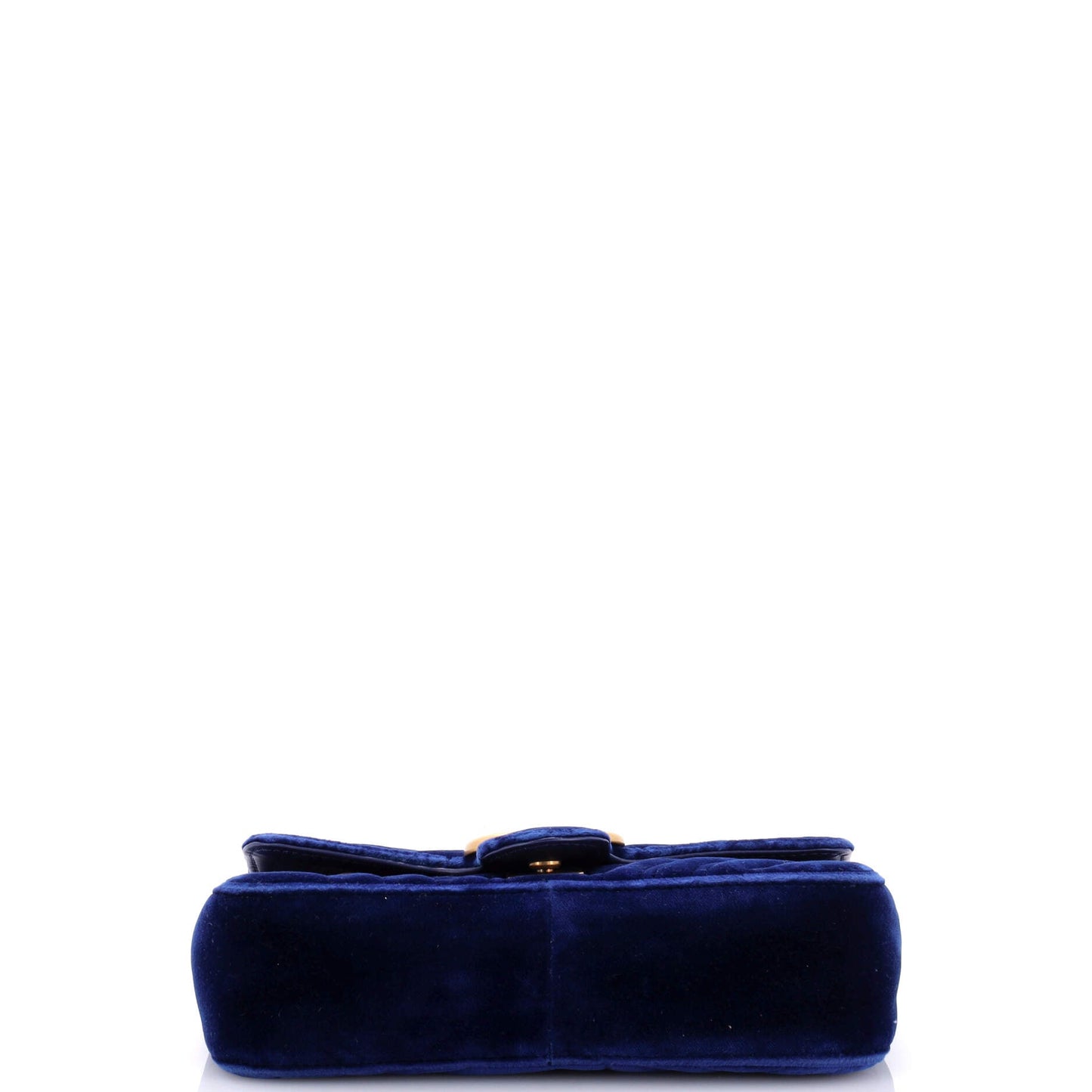 GG Marmont Flap Bag Matelasse Velvet Mini