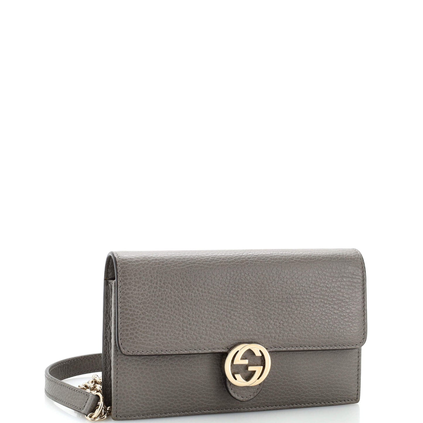 Interlocking Wallet on Chain Leather