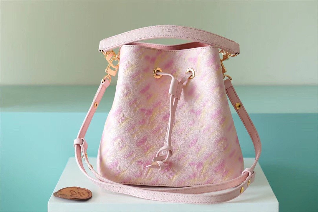 LV NeoNoe GLAMI Monogram Empreinte Pink For Women,  Shoulder And Crossbody Bags 7.9in/20cm LVÃ‚Â 