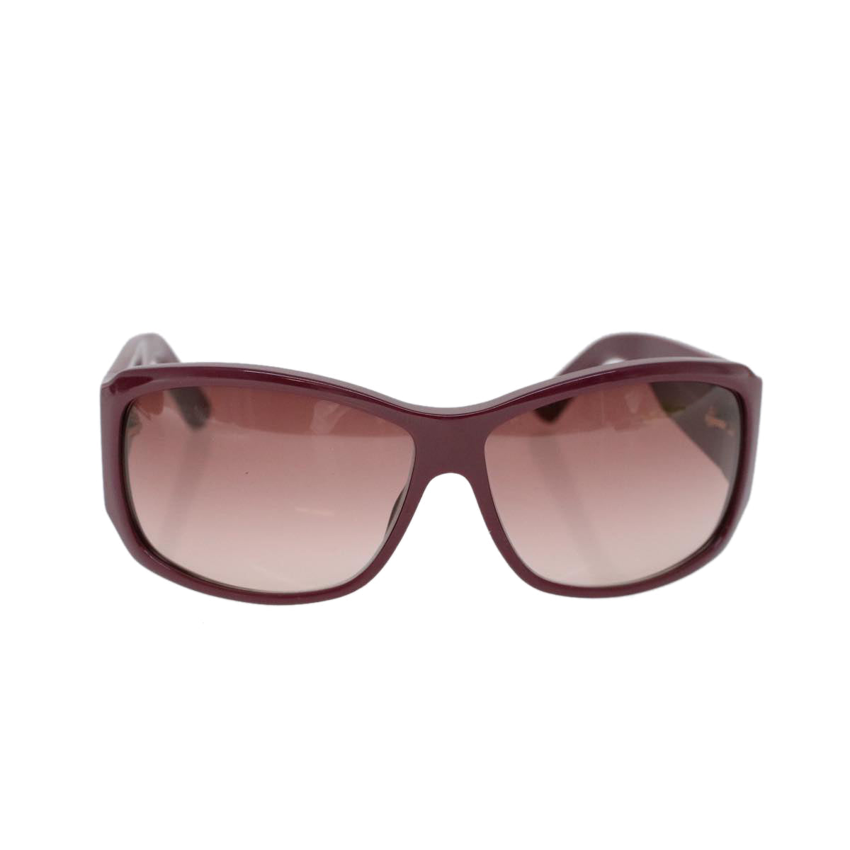 GUCCI Sunglasses Plastic Purple cl742
