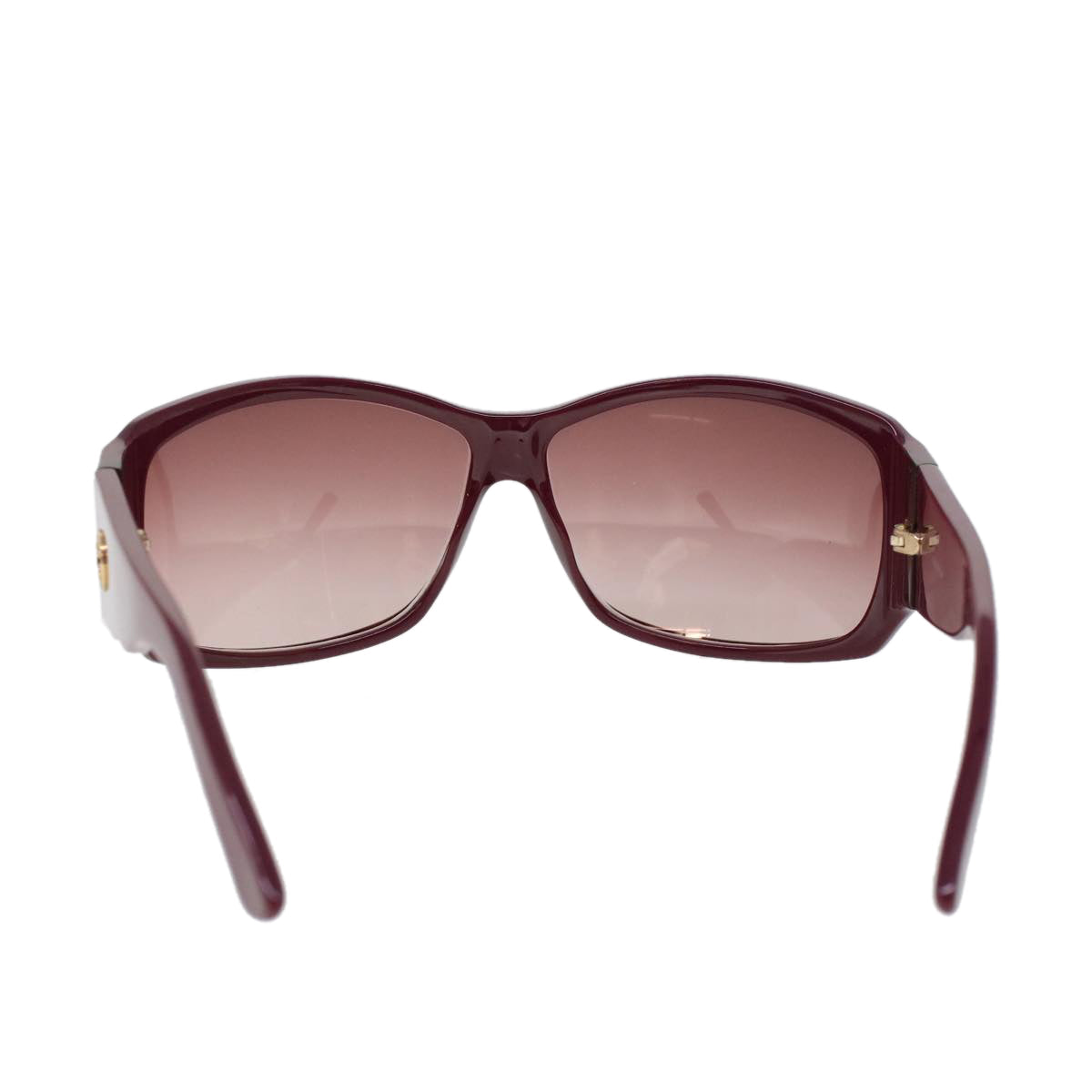 GUCCI Sunglasses Plastic Purple cl742