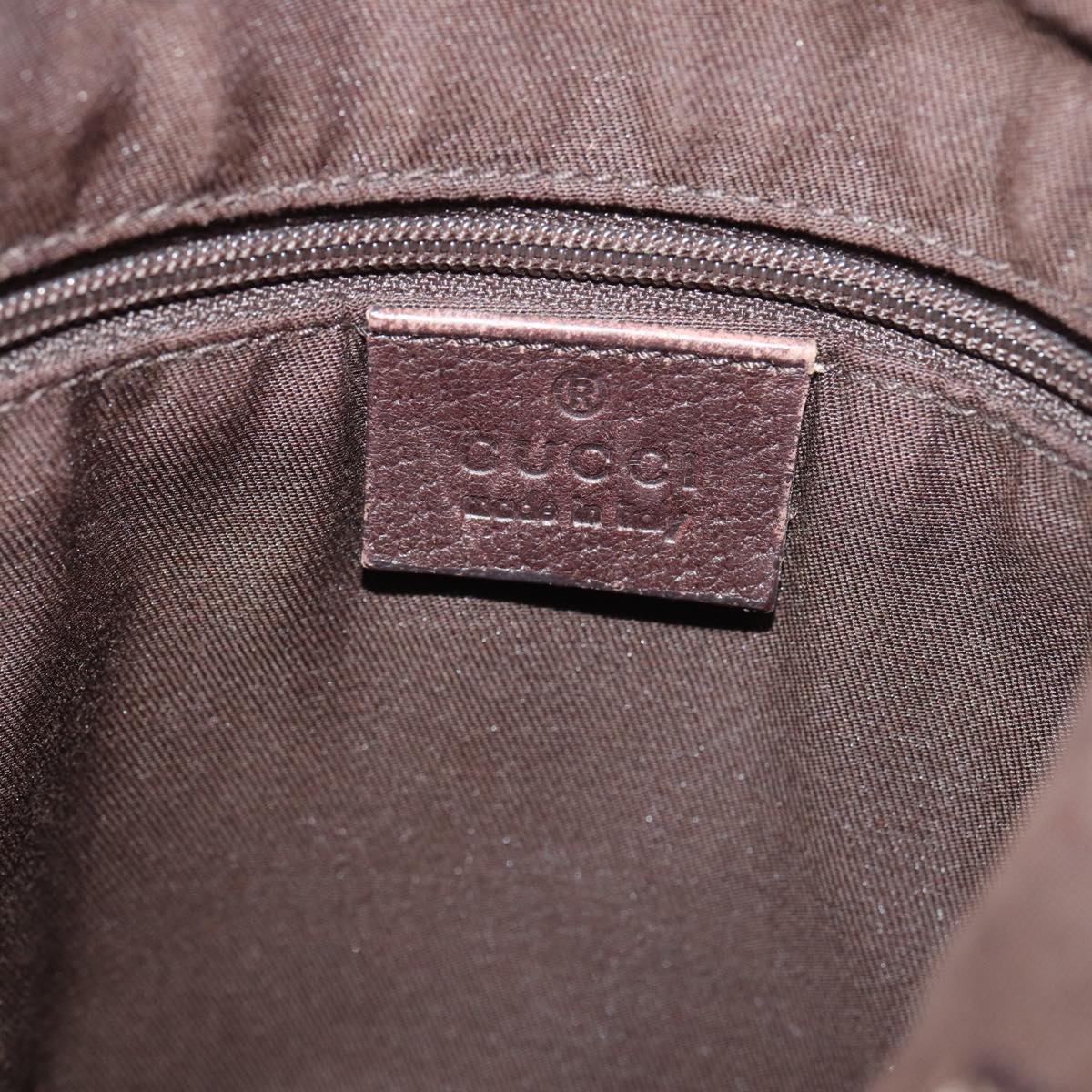 GUCCI GG Canvas Shoulder Bag Beige Brown 131326 cl847